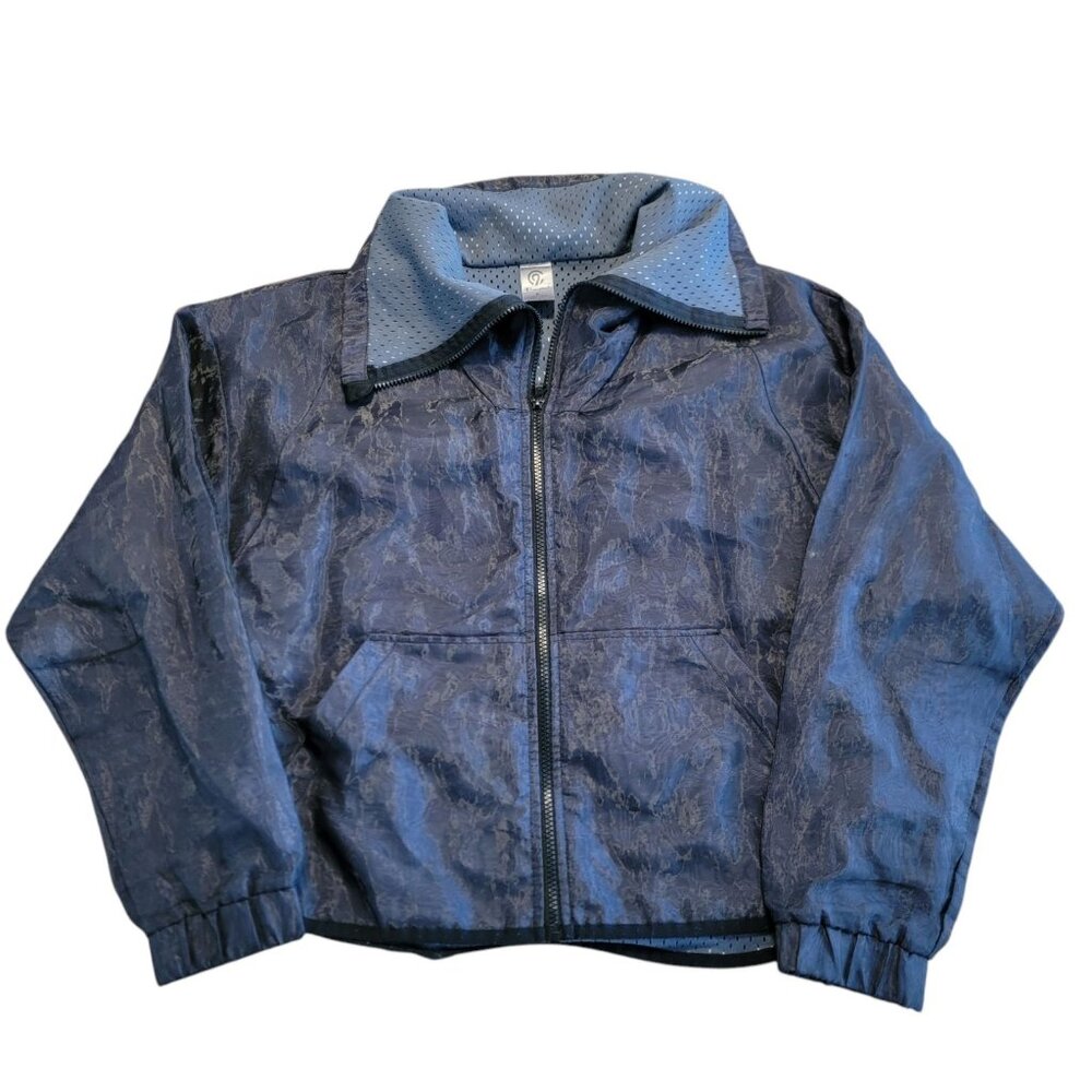 C9 Champion WINDBREAKER BREATHABLE SHELL Jacket Black Mesh Sz S Pockets‎